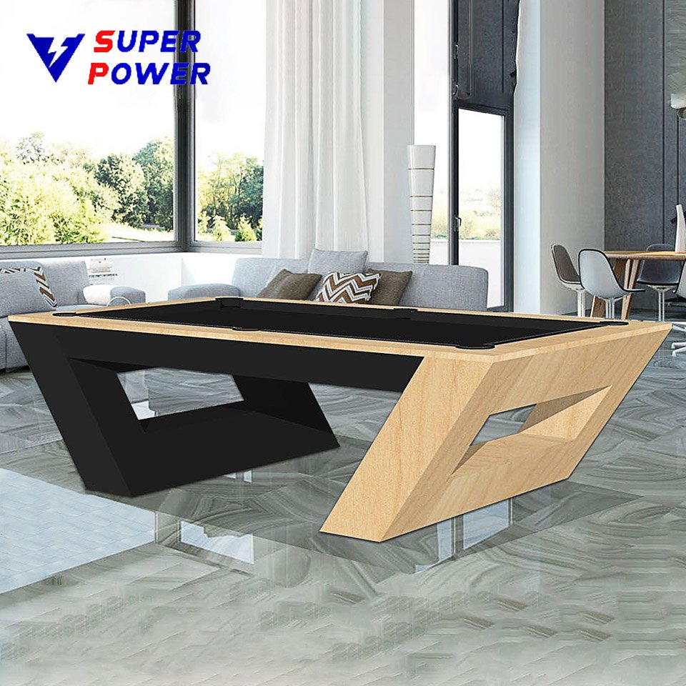 2023 Luxury modern design indoor home use 7ft 8ft 9ft slate billiards pool table with wholesale