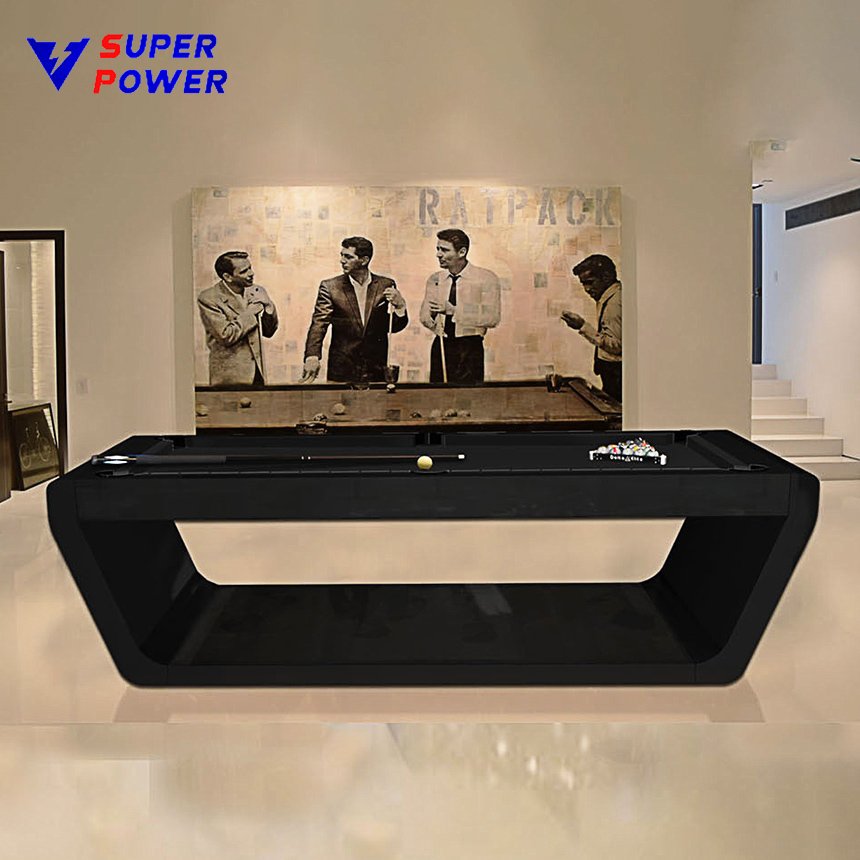 2023 Luxury modern design indoor home use 7ft 8ft 9ft slate billiards pool table with wholesale