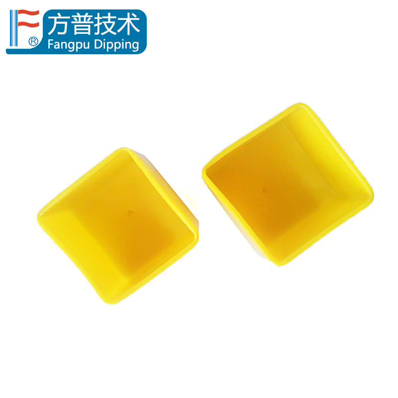 Square Vinyl Ends Caps Pvc Chocolate Powder Protective Covers Plastic Dust Caps for Snooker Chalk