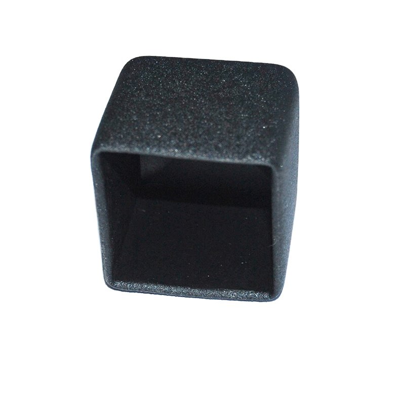 Square Vinyl Ends Caps Pvc Chocolate Powder Protective Covers Plastic Dust Caps for Snooker Chalk