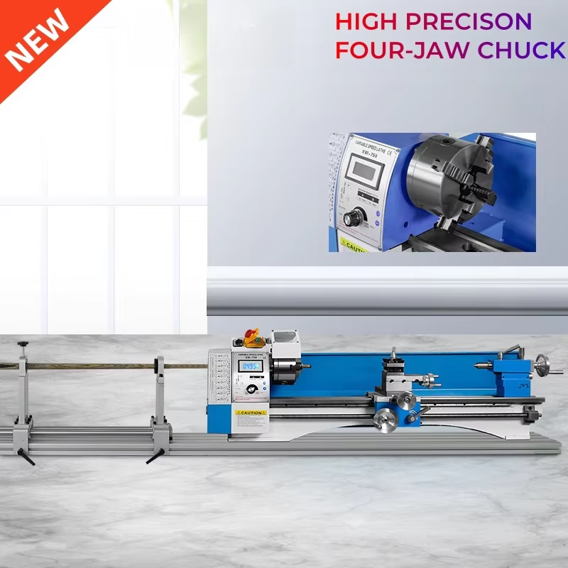 FuSai FS-750A Variable Speed Upgraded Billiard Cue Snooker & Pool Cue Repairing Lathe Machine with Shift Rail