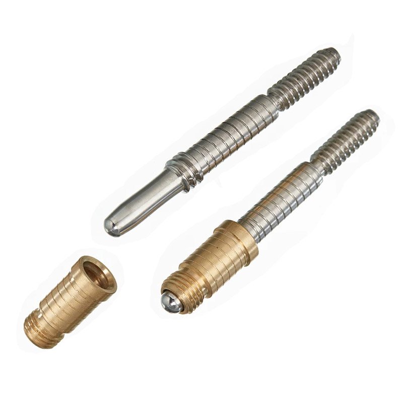 Compatible Polished Uniloc Pool Cue Quick Release Joint Pin Set Pool Cue Connector System