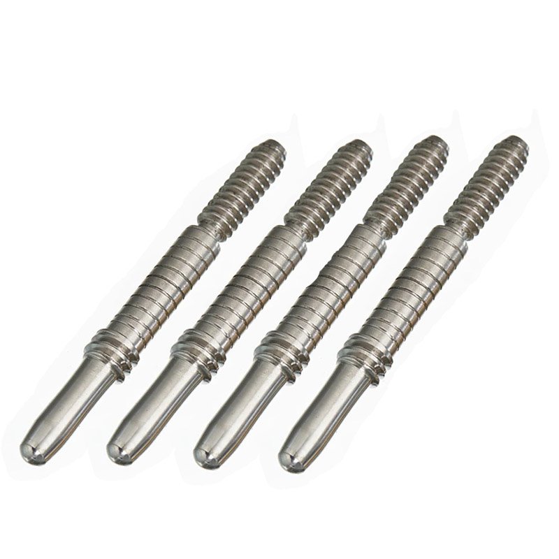 Compatible Polished Uniloc Pool Cue Quick Release Joint Pin Set Pool Cue Connector System