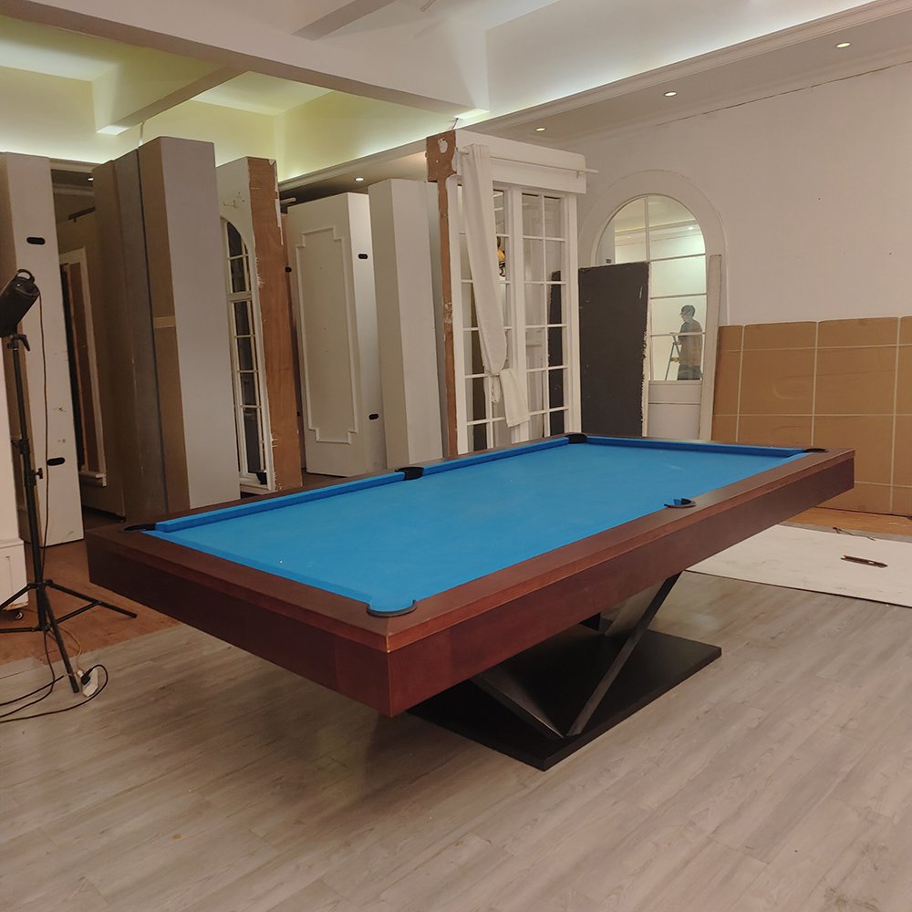 High Quality Designer Slate Bed Pool Billiard Table for Sale Factory Custom Modern 7ft 8ft 9ft luxury Billiard Table