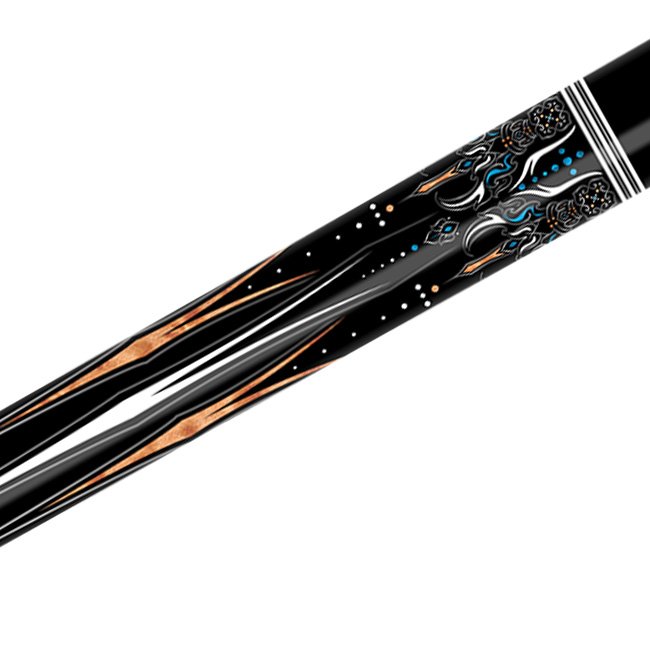 Fu Tu No.103 Carbon Fiber Billiard Cue Stick 1/2 Split 12.4mm/12.9mm Factory Customizable for Pool Players