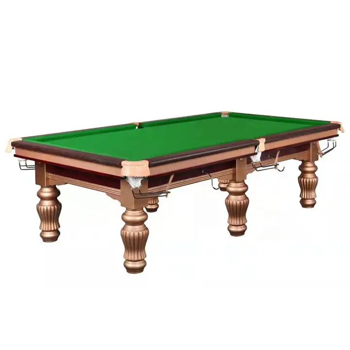 High Quality Customized Design Solid Wood Leg Snooker & Billiard Table Professional Low-Priced-Made In China