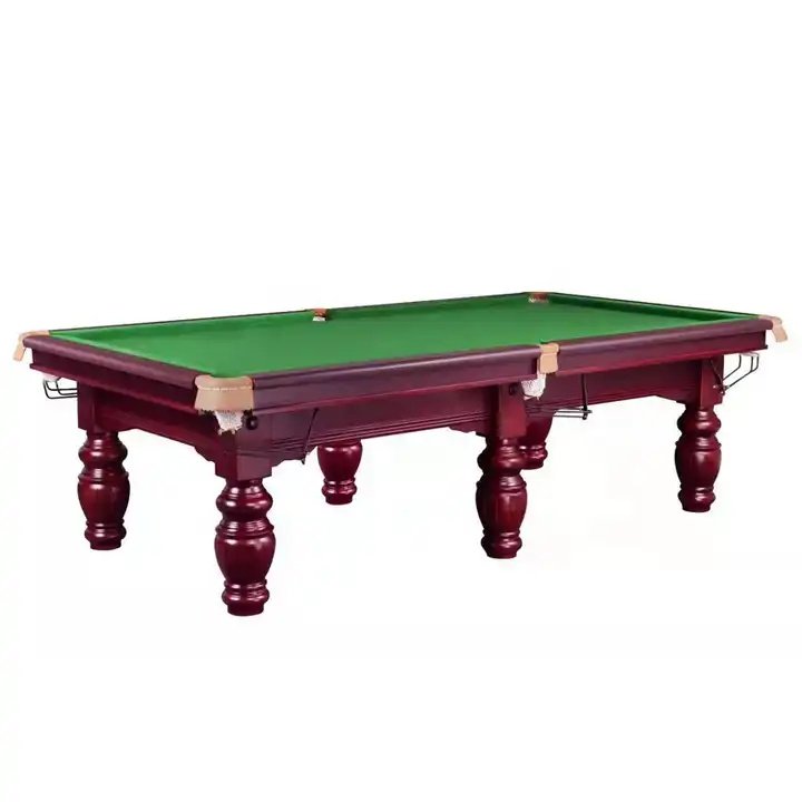 High Quality Customized Design Solid Wood Leg Snooker & Billiard Table Professional Low-Priced-Made In China