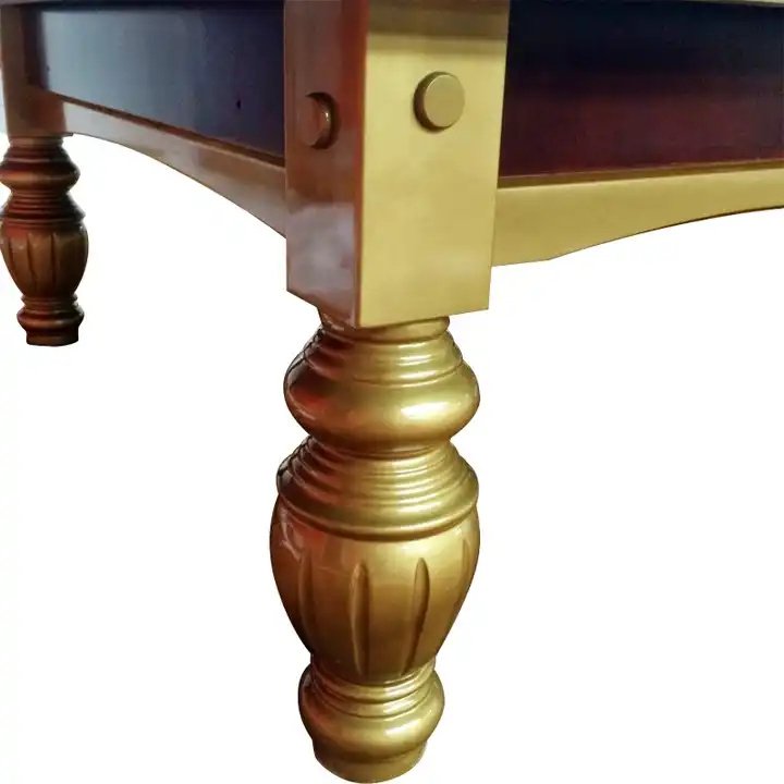 High Quality Customized Design Solid Wood Leg Snooker & Billiard Table Professional Low-Priced-Made In China