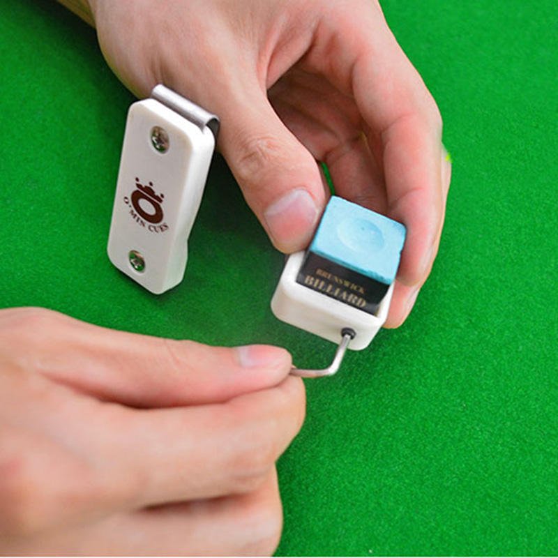 xikuno wholesale price metal billiard cue chalk holder different colors for sale