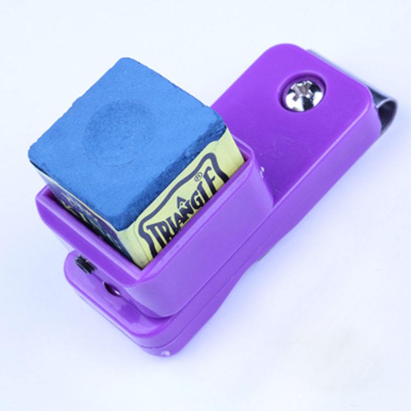 xikuno wholesale price metal billiard cue chalk holder different colors for sale