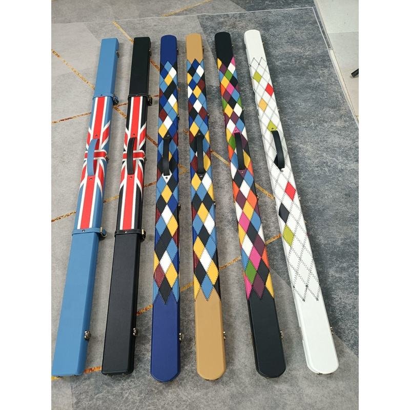 High Quality PU Leather one Piece Billiard Snooker Pool Cue Stick Case Bag for sale