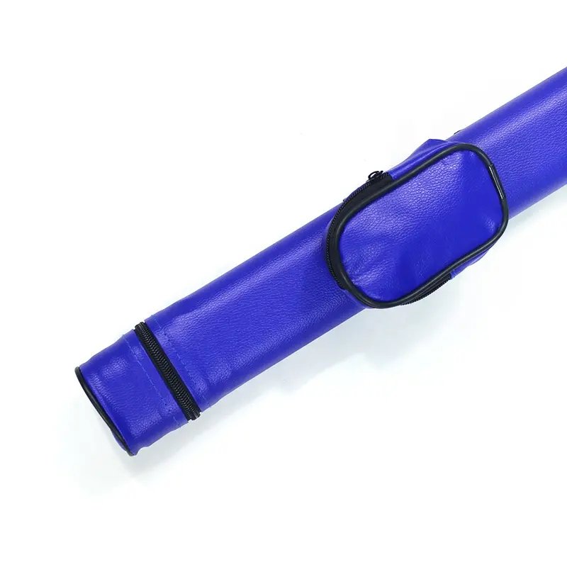 GH-12 PU Leather Pool Cue Bag 1B1S Soft Billiard Cue Modern 1/2 Design Different Colors Premium Quality Customizable Snooker Box