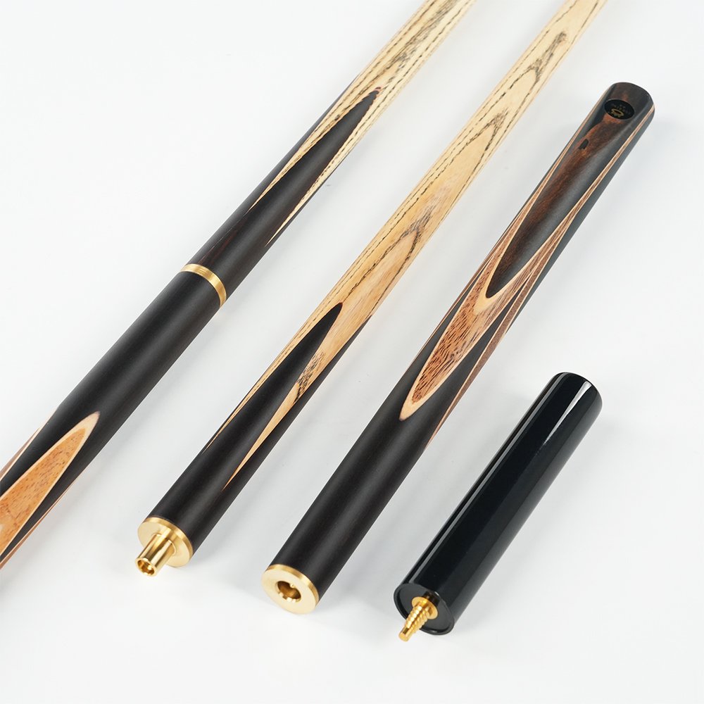 3/4 Jointed Cue King Handmade Omin Cheapest Ash Wood Snooker Cue Ebony Pool Break Snooker & Billiard Cues Sticks