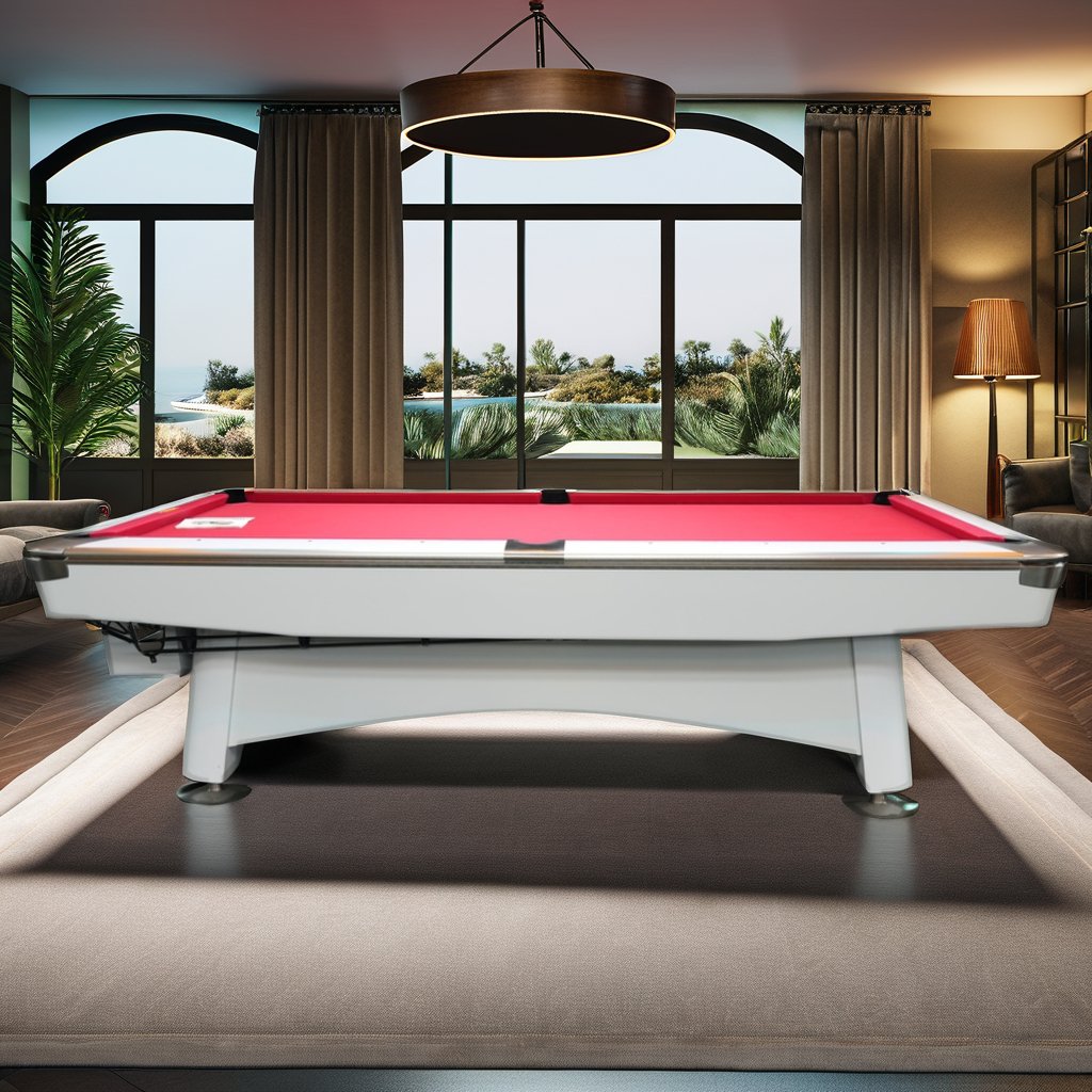 Wholesale 2024 Cheap Price 9ft 8ft 7ft Pool Tables Solid Pattern Snooker Wool Wooden Legs PVC Pockets Ball Return Billiard Table