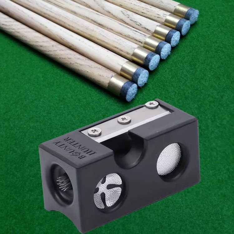 Factory Price Pool Cue Tip Repair Tool Billiard Cue Tip Grinder for Effective and Quick Repair