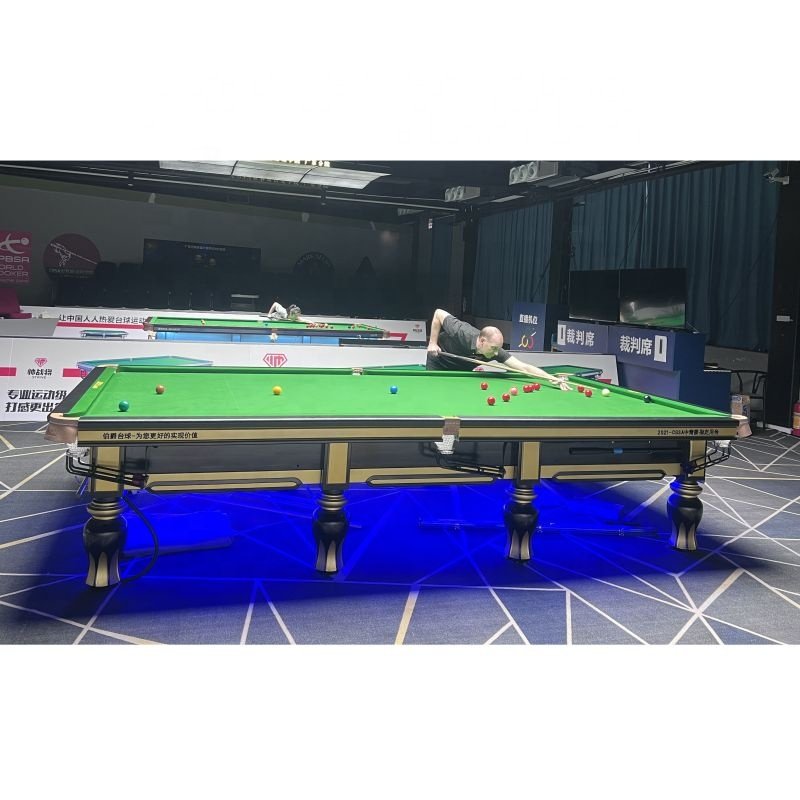 High quality world professional snooker table 12 ft snooker pool table for snooker sprts