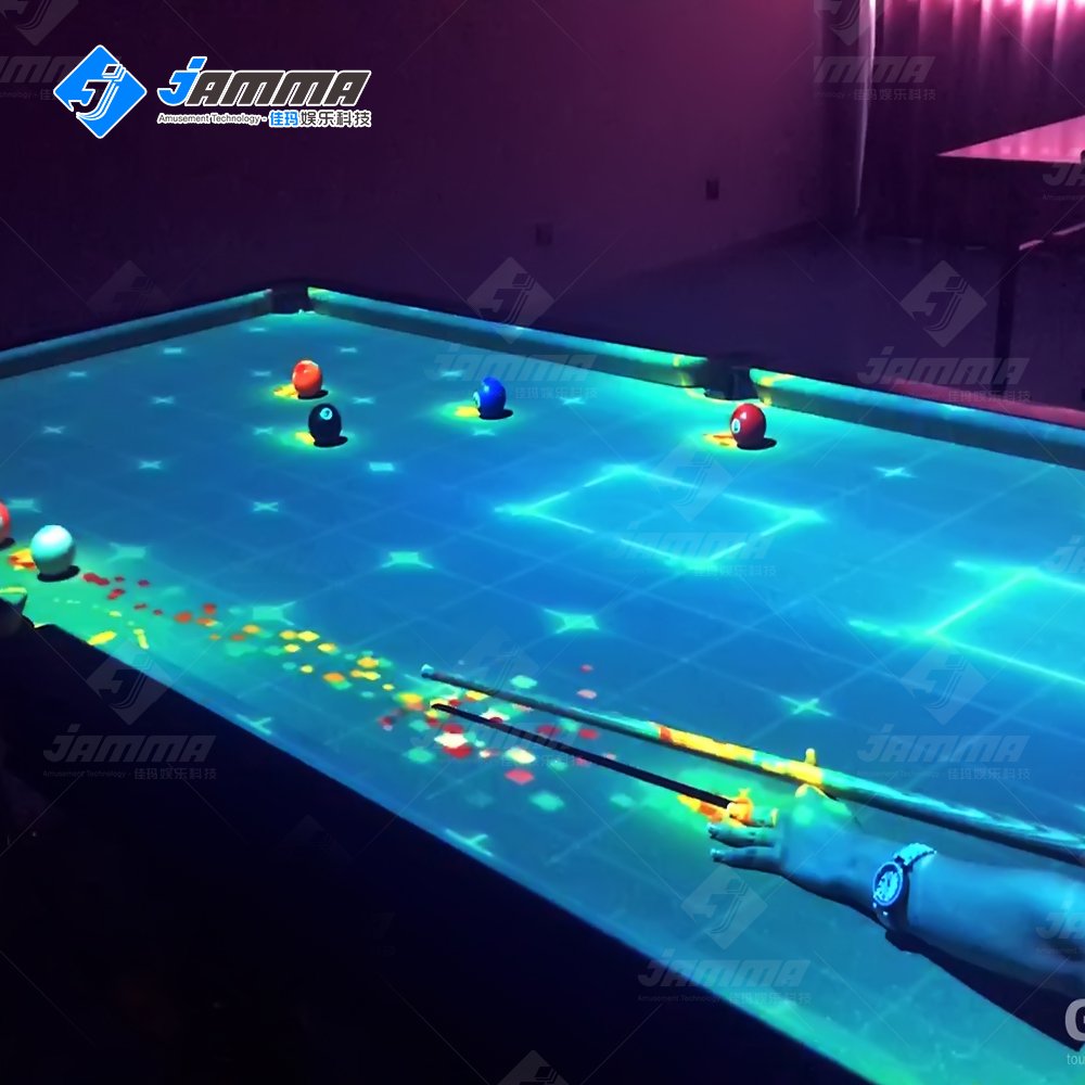 New Indoor Entertainment Games snooker Sports Billiard Tables Billiard Interactive Projection Games Sports Athletics