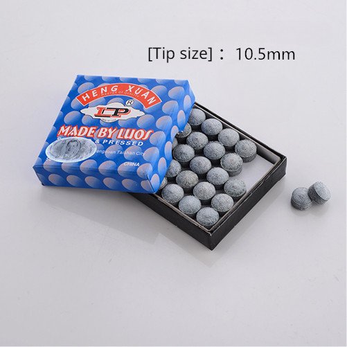 LP 9mm/10.5mm/11mm/12mm/13mm M hardness Snooker Cue Tip Billiard Accessories