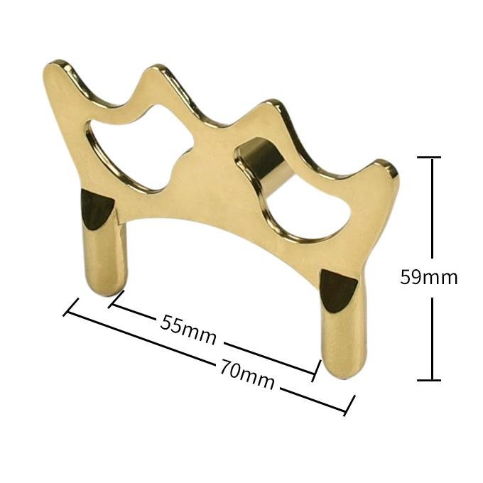High quality Carbon fiber pool cue holder colorful snooker billiards cue holder high fork transparent holder head