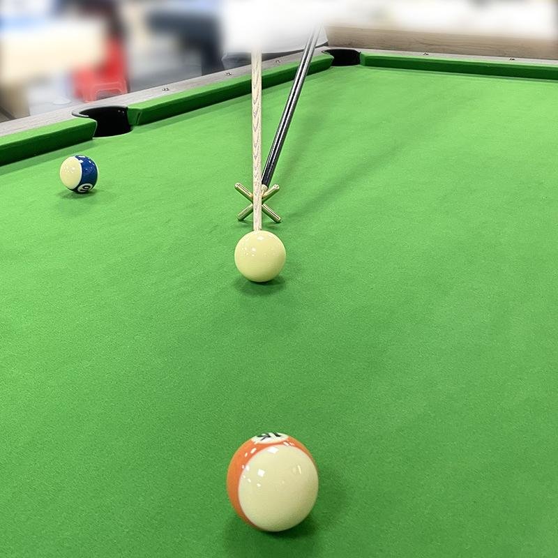 High quality Carbon fiber pool cue holder colorful snooker billiards cue holder high fork transparent holder head