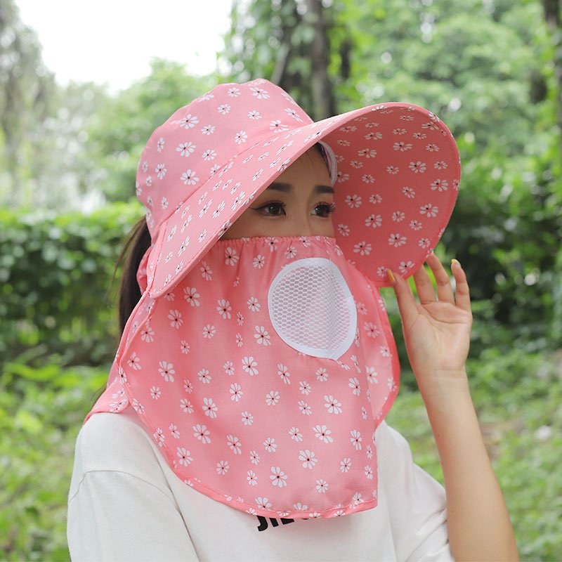 Sun Straw Hat Foldable Garden Hat Polyester Cotton Camouflage Casual 2024 Summer Beach Broad Brim Summer Women Unisex Adults 054