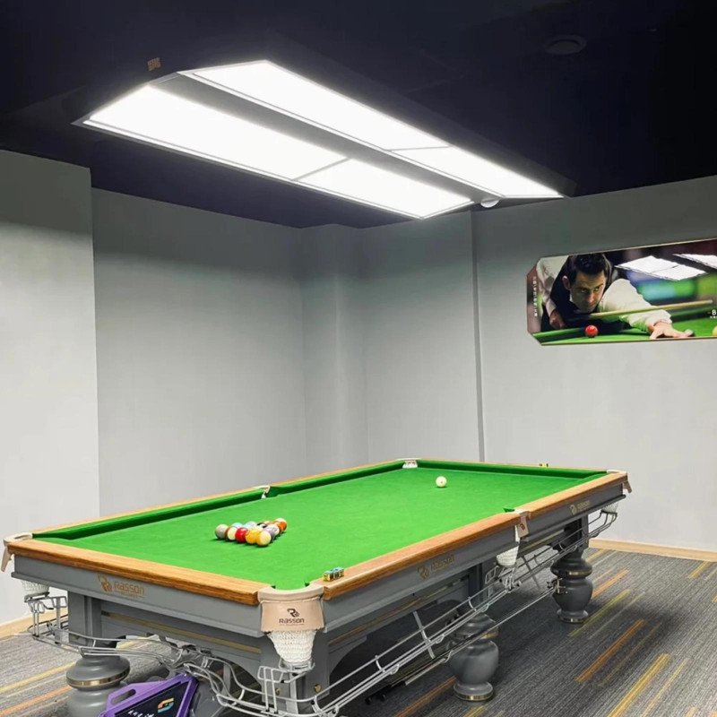 Snooker & Billiard Rectangle Light Linear High Quality Modern Linear Lighting Systems Pendent Light Chandelier Hotel Bar