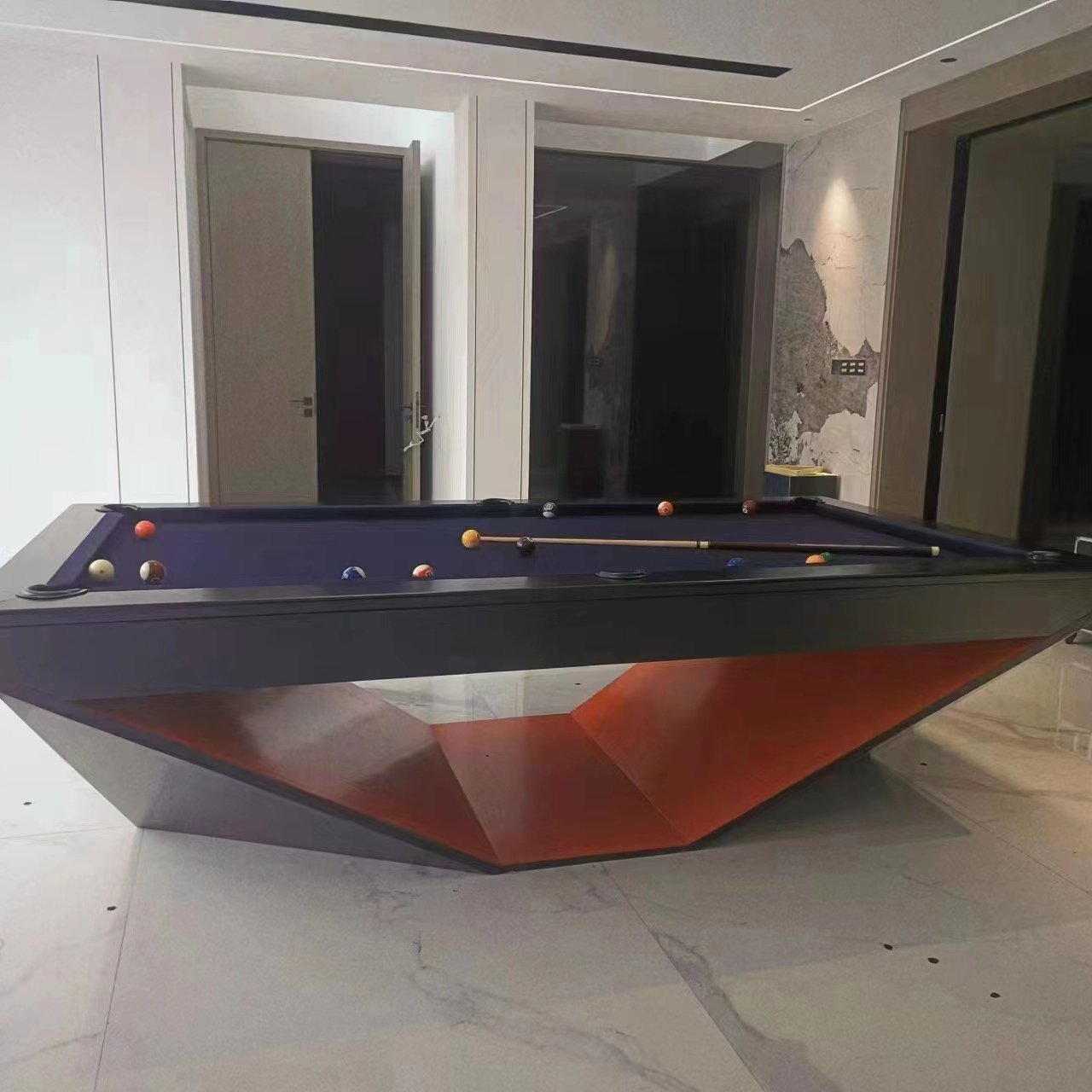 Snooker billiard table standard strict selection of SLATE adult Chinese home billiard house club English billiard table
