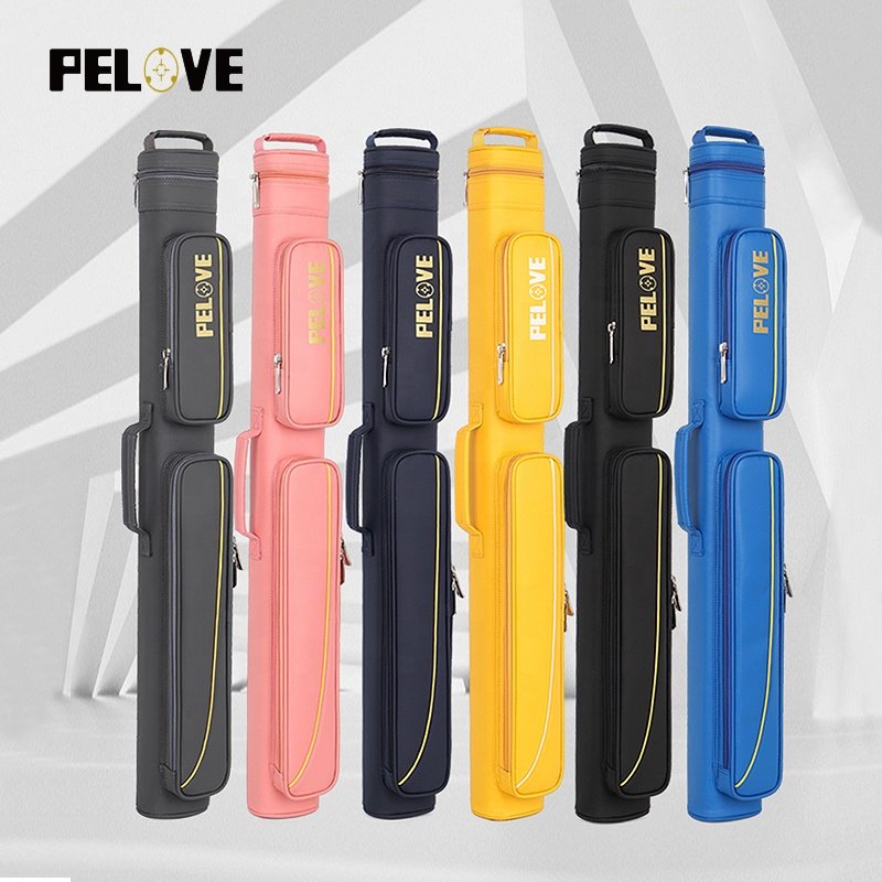 2*3 Waterproof Leather Snooker Cue Case Soft Pool Cue Case