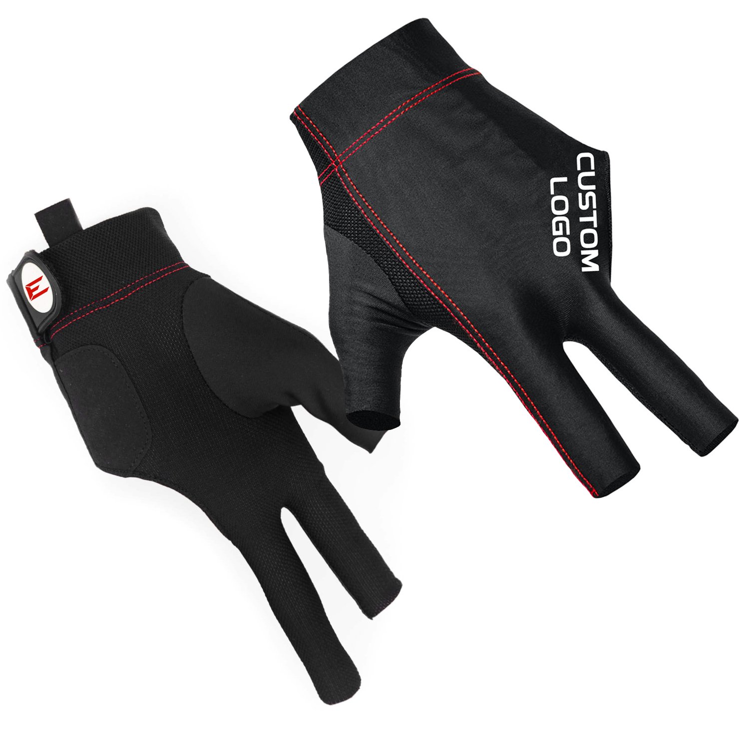 2024 New Style Comfortable Non-Slip Available Sample Billiards Pool Gloves Fast Delivery Low Price Snooker Cue Gloves