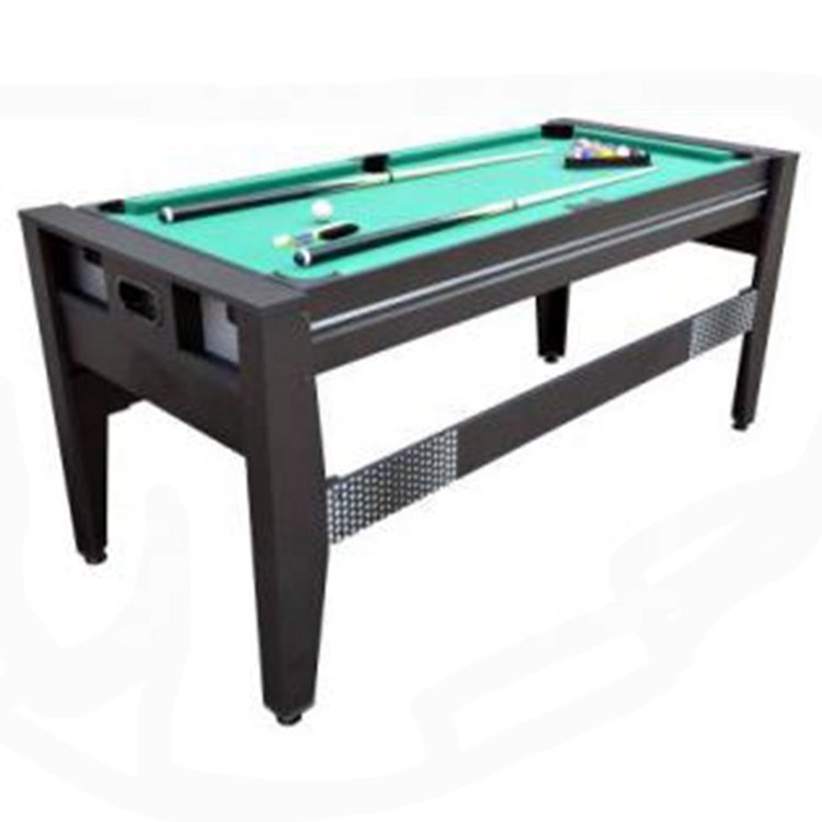 Hot Selling 6ft 3 in 1 Multi Game Table Snooker & Billiard Including Billiard Table , Air Hockey ,Ping-pong Games