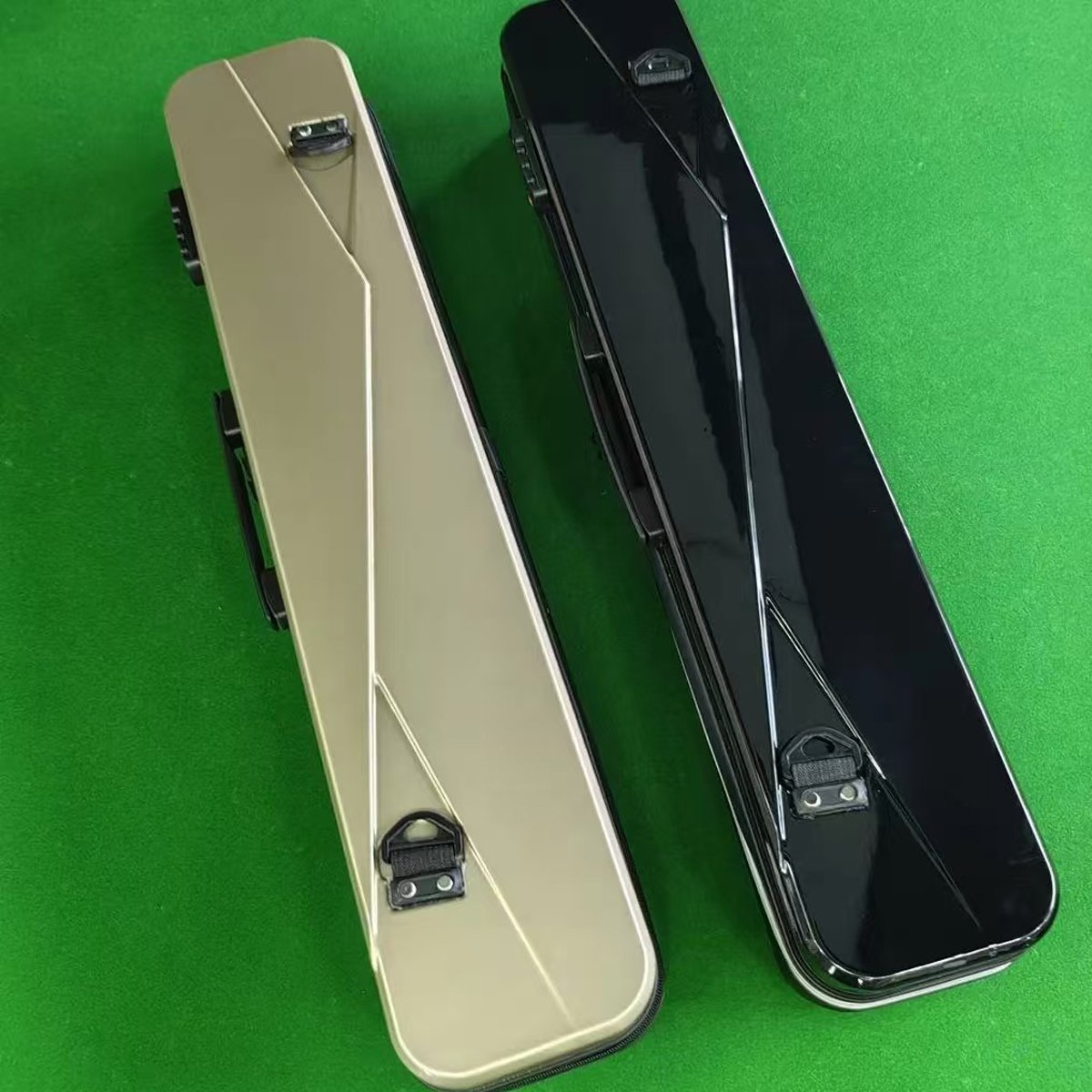 Factory Custom Logo Waterproof Cue Stick Bag 3 Butts 3 Shafts OEM Eva Billiards Cue Case with Custom Logo for Snooker & Billiard