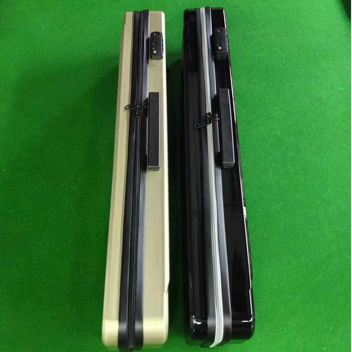 Factory Custom Logo Waterproof Cue Stick Bag 3 Butts 3 Shafts OEM Eva Billiards Cue Case with Custom Logo for Snooker & Billiard