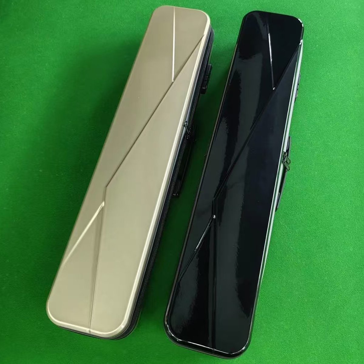 Factory Custom Logo Waterproof Cue Stick Bag 3 Butts 3 Shafts OEM Eva Billiards Cue Case with Custom Logo for Snooker & Billiard