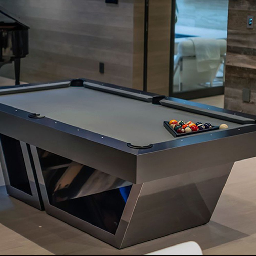 Imported Custom Full-Size Modern Design Snooker Table Various Styles Pool/Billiard Table with Slate and Marble Cushions