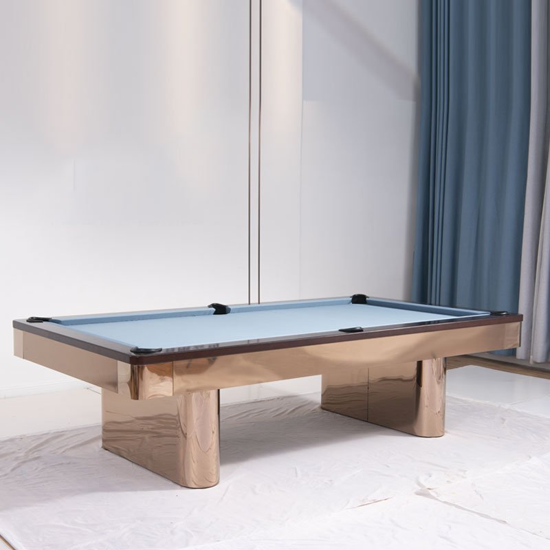 Best selling factory Popular luxury style Carom pool table Geometry billiard table with natural marble mesas de billar