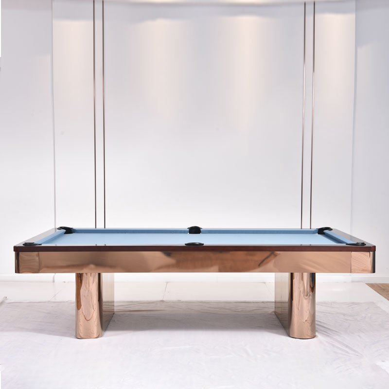 Best selling factory Popular luxury style Carom pool table Geometry billiard table with natural marble mesas de billar