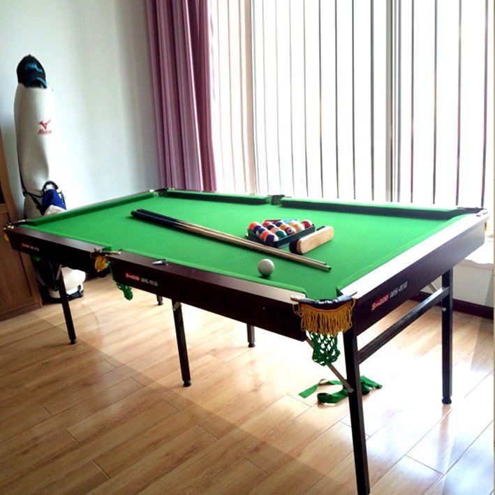 Folding Portable Standard Snooker Billiard Pool Table for Sale
