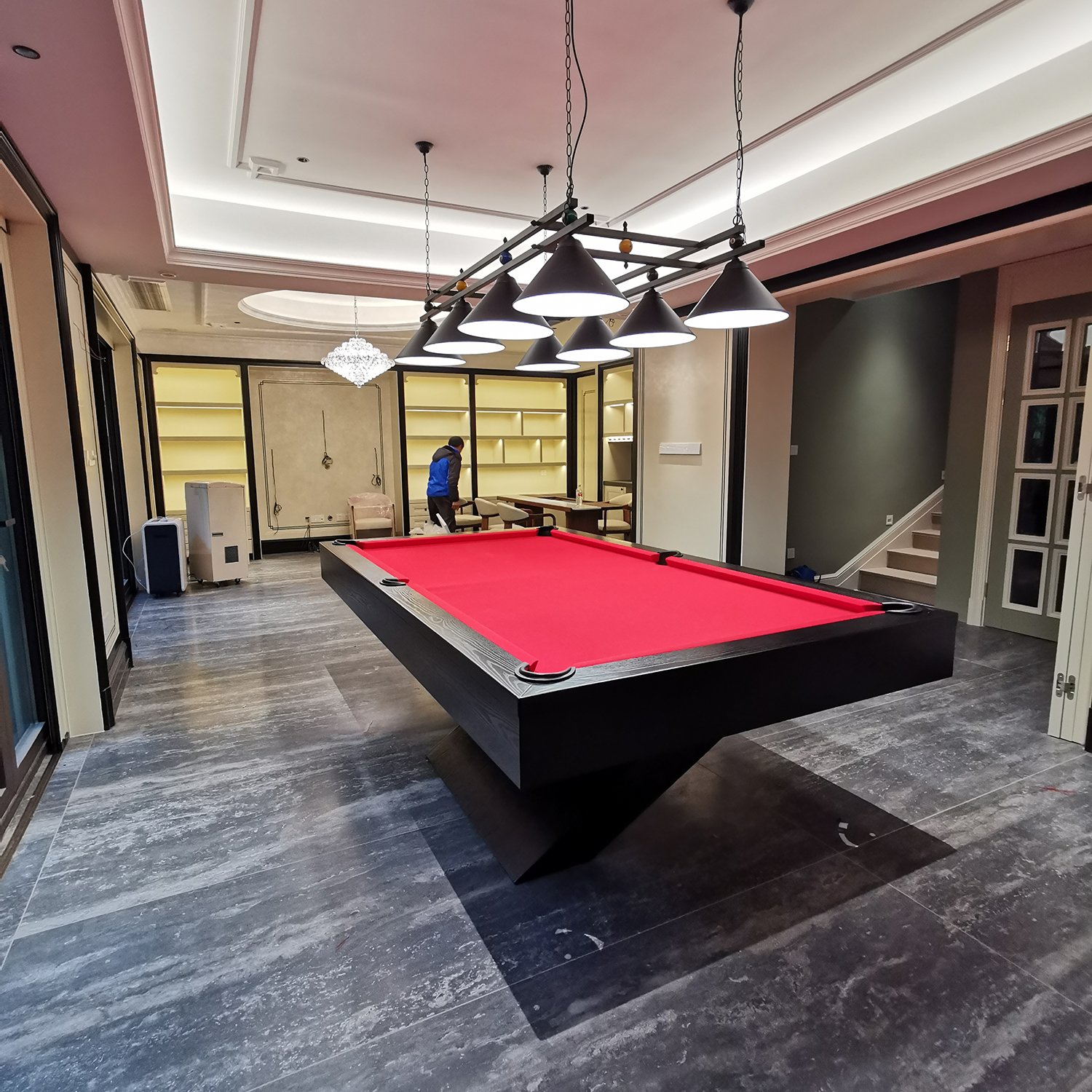 Cheap Modern X-Leg Design Customizable 7ft/8ft/9ft Top Quality Luxury Pool Table Billiard Table For Sale