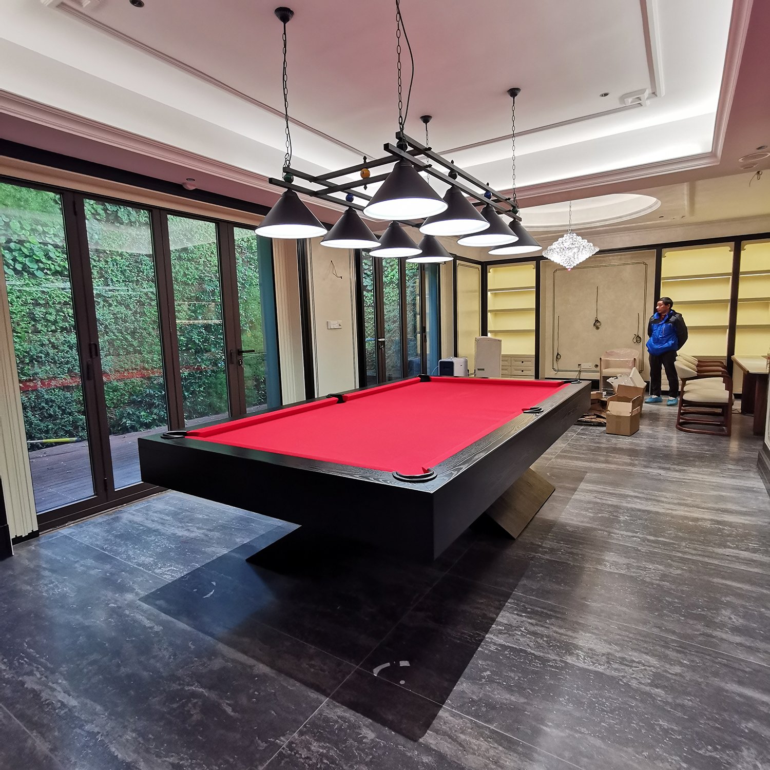 Cheap Modern X-Leg Design Customizable 7ft/8ft/9ft Top Quality Luxury Pool Table Billiard Table For Sale