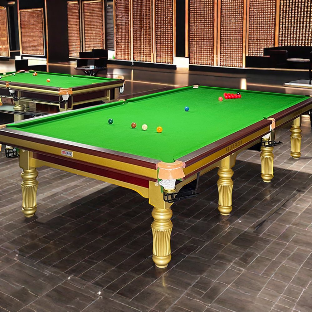 Professional International Standard Premium Entertainment Snooker Pool Billiard Table Cost Set