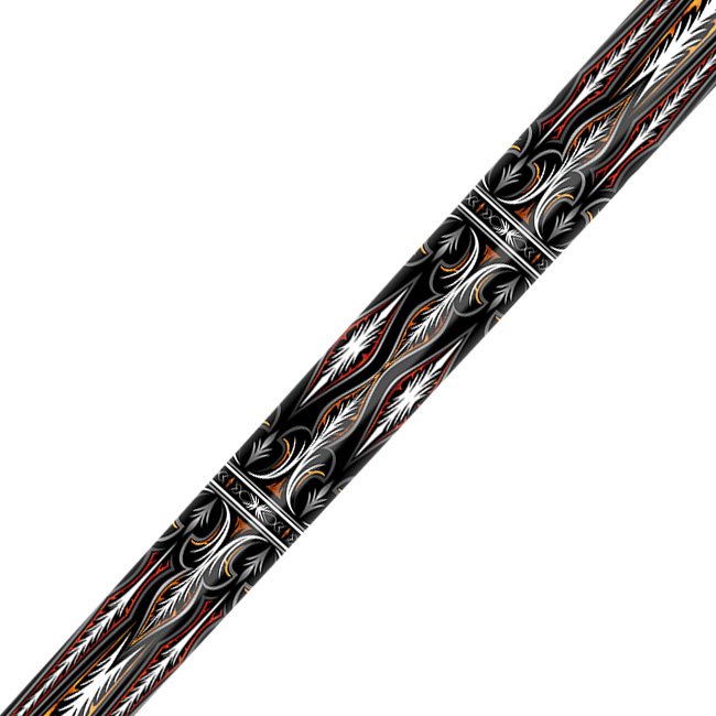 Feng Huang Huo No.105 Professional Performance Carbon Fiber Billiard Cues 1/2 Size 12.4mm/12.9mm Cue Stainless Steel Players