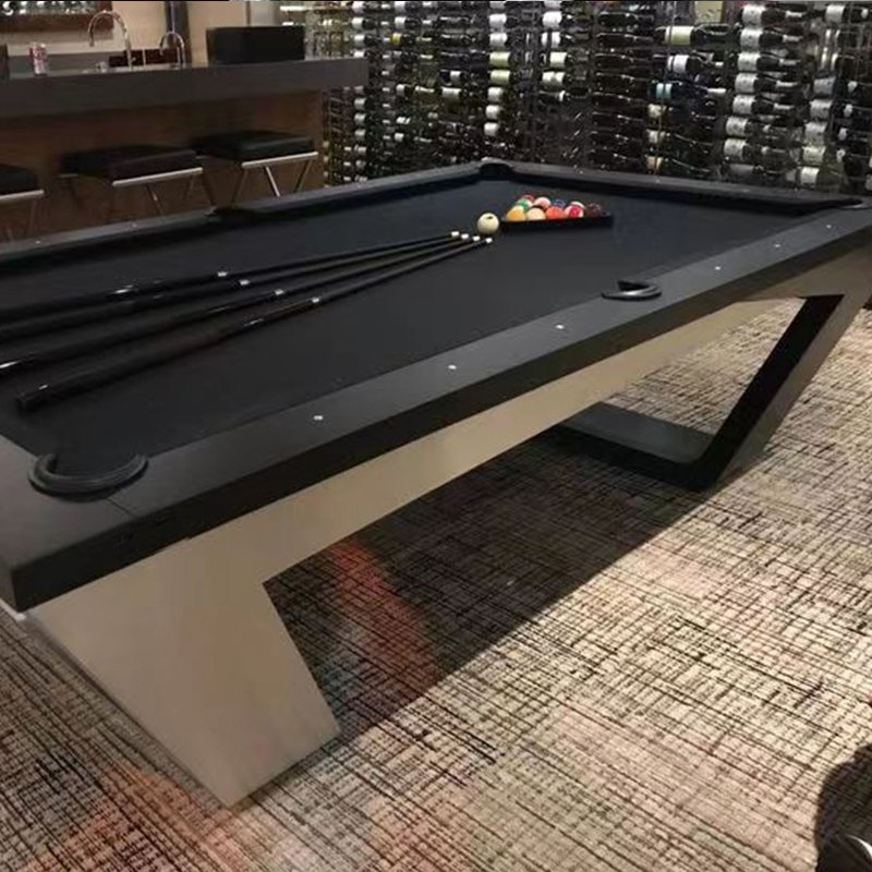Factory Direct Popular High-End Custom Modern Luxury 7ft 8ft 9ft Solid Wood Snooker/Billiard Tables Indoor Dining Pool Slate