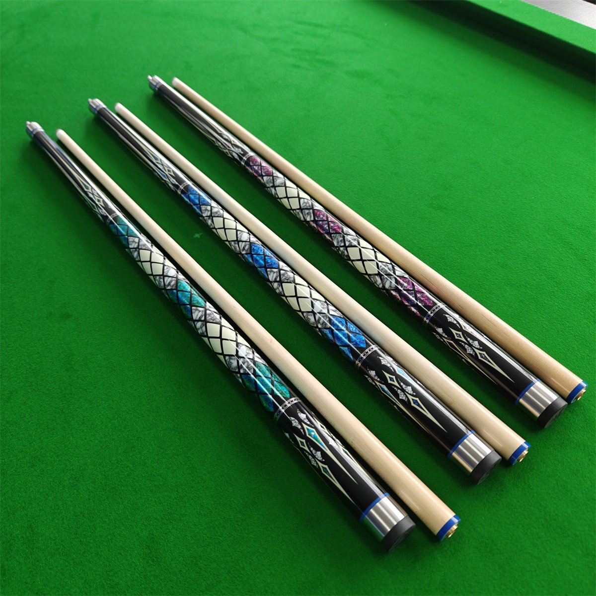 fashionable durable handmade exquisite custom cool classic high end snooker stick woods snooker cue