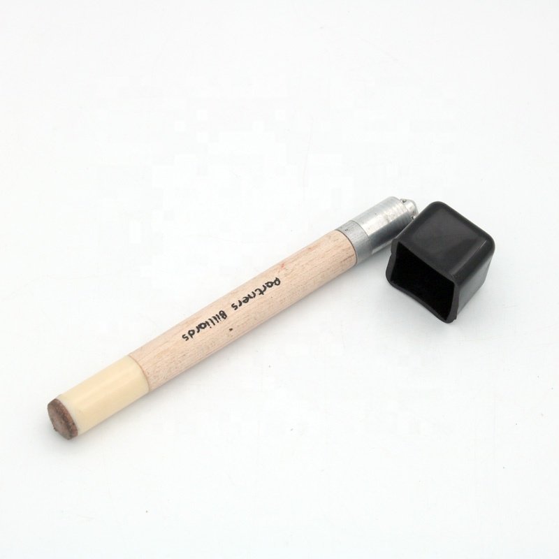 Snooker & Billiard Accessory Pen-Shaped Pool Cue Tip Shaper with Chalk Holder