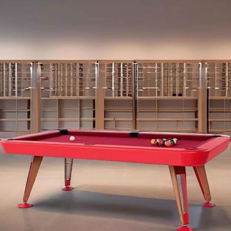 Customized High-End Indoor Snooker & Billiards Table for Adults Standard Private Home Villa Dining Use Elegant Dining Table Case