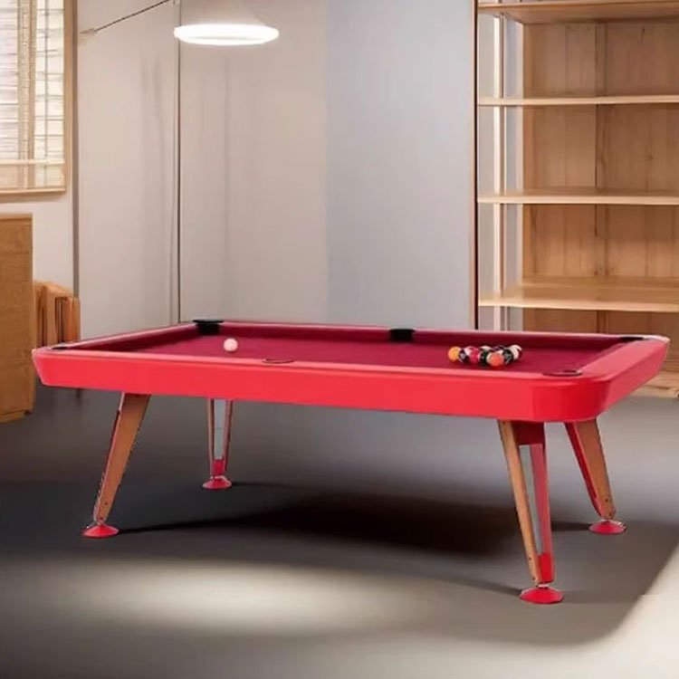 Customized High-End Indoor Snooker & Billiards Table for Adults Standard Private Home Villa Dining Use Elegant Dining Table Case