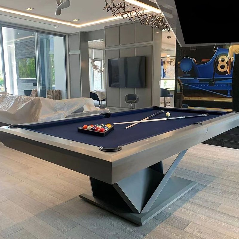 Best-selling Genuine Cheap Pool 9Ft Snooker Best Brands Special Design Dining Billiard Table