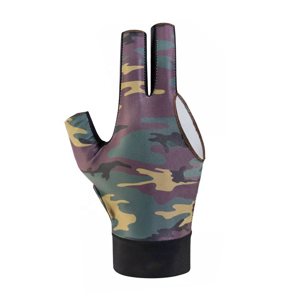 High Quality Breathable Price 3 Finger Billiard Gloves snooker gloves for professional high quality for men