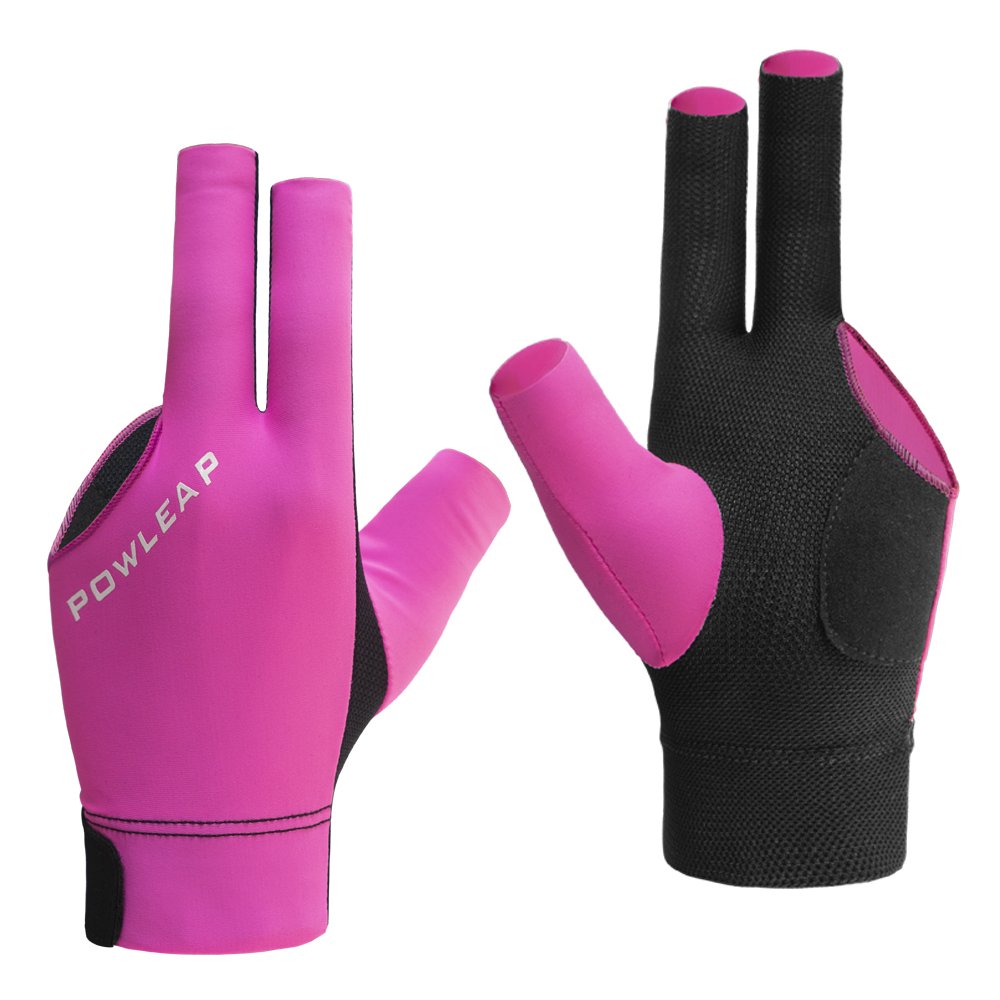 Women Men Snooker Billiards Accessories Shooters Glove Durable Lightweight 3 Fingers Billiards Cue Gloves