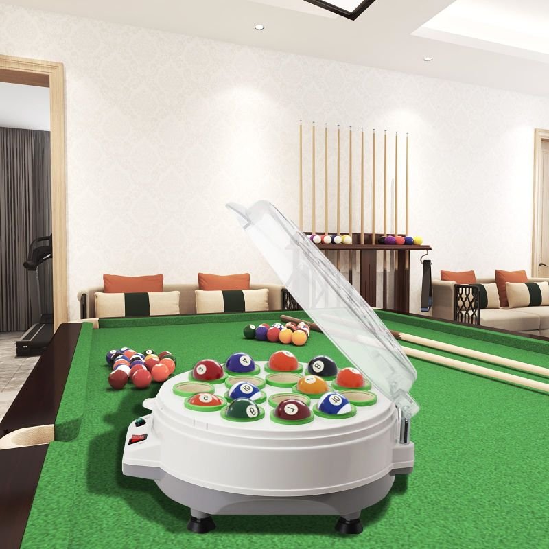 Classic Style Automatic Snooker 22 Balls Cleaner Washing Machine ABS Polisher